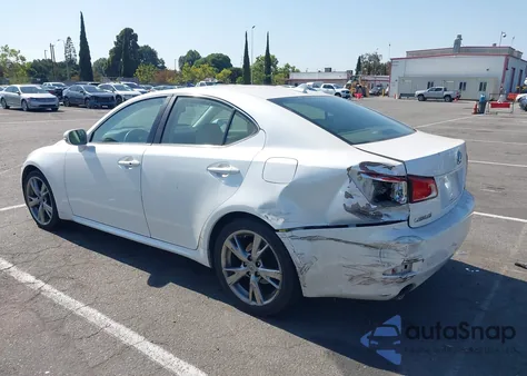 2010 Lexus Is 250 from USA, damaged, VIN JTHBF5C21A5128526